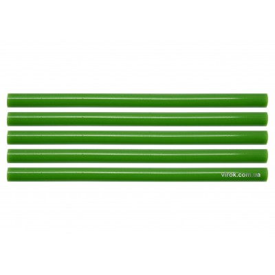Клеевые стержни зеленые YATO 11.2 x 200 мм 5 шт