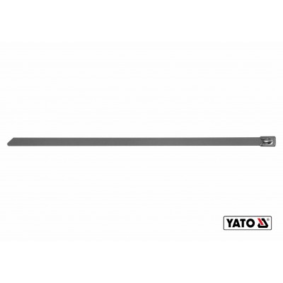 Хомут зажимной с нержавеющей стали YATO 8 х 200 мм 50 шт