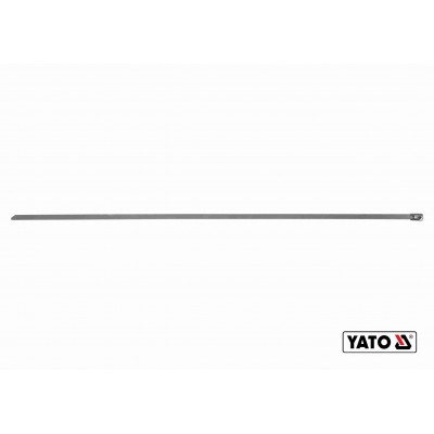 Хомут зажимной с нержавеющей стали YATO 4.6 х 650 мм 100 шт