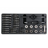 Вклад для инструментального шкафа YATO метчики и плашки 35 шт