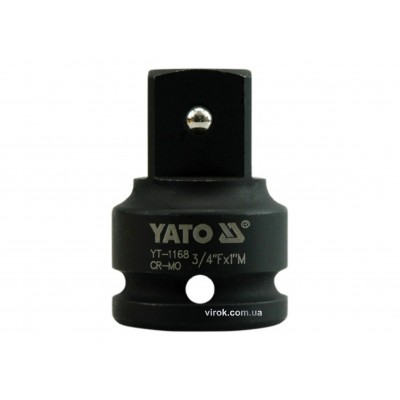 Переходник ударный YATO 3/4" - 1" 63 мм