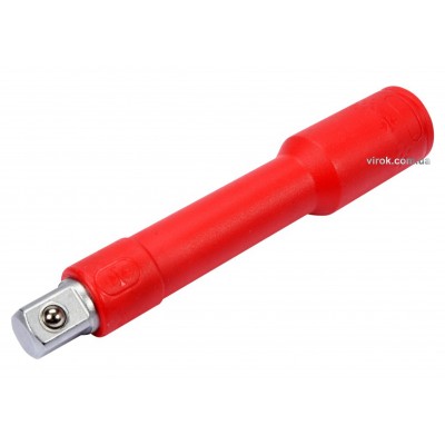 Удлинитель диэлектрический YATO 1/2" 141/125 мм VDE до 1000 В Удлинитель диэлектрический YATO 1/2" 141/125 мм VDE до 1000 В