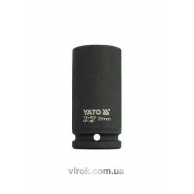 Головка торцевая ударная шестигранная YATO 3/4" М29 х 90 мм