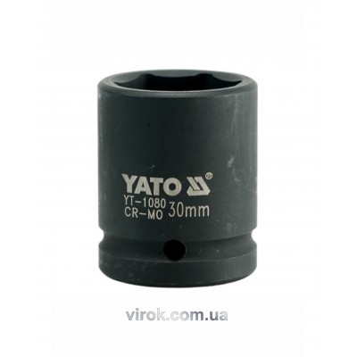 Головка торцевая ударная шестигранная YATO 3/4" М30 х 53 мм
