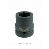 Головка торцевая ударная шестигранная YATO 1" М30 х 60 мм Головка торцевая ударная шестигранная YATO 1" М30 х 60 мм