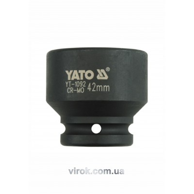 Головка торцевая ударная шестигранная YATO 3/4" М42 х 57 мм