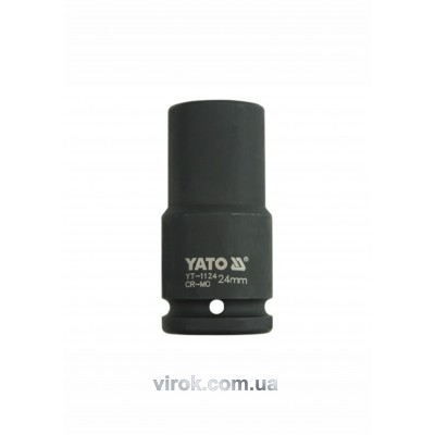 Головка торцевая ударная шестигранная YATO 3/4" М24 х 90 мм