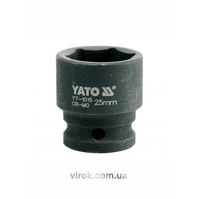 Головка торцевая ударная шестигранная YATO 1/2" М25 х 43 мм