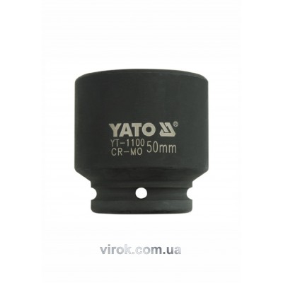 Головка торцевая ударная шестигранная YATO 3/4" М50 х 72 мм