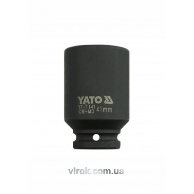 Головка торцевая ударная шестигранная YATO 3/4" М41 х 90 мм