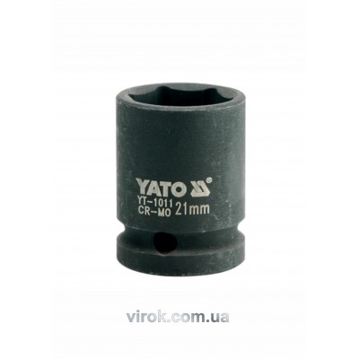 Головка торцевая ударная шестигранная YATO 1/2" М21 х 39 мм