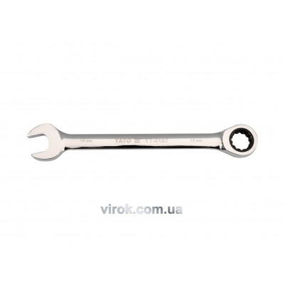 Ключ комбинированный с трещоткой YATO М8 х 130 мм