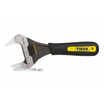 Ключ разводной VIROK с тонкими губками 6" 150 мм Ключ разводной VIROK с тонкими губками 6" 150 мм