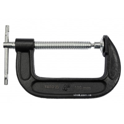 Струбцина G-образная YATO 100 мм (4")