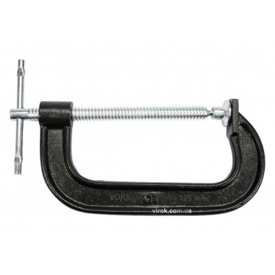 Струбцина G-образная VOREL 125 мм
