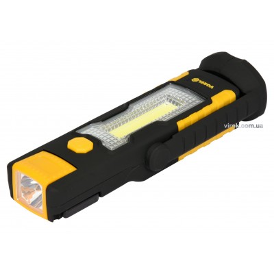 Фонарь светодиодный VOREL 82733 (3+1 Вт, 220+70 лм, 180 х 55 х 30 мм) Фонарь светодиодный VOREL 82733 (3+1 Вт, 220+70 лм, 180 х 55 х 30 мм)