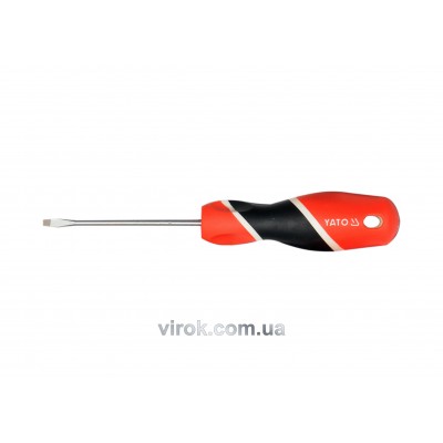 Отвертка плоская YATO SL3 x 75 мм Отвертка плоская YATO SL3 x 75 мм