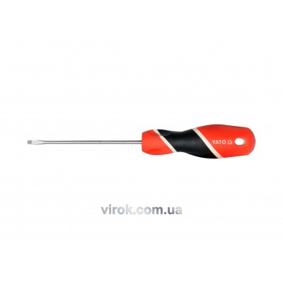 Отвертка плоская YATO SL3 x 150 мм Отвертка плоская YATO SL3 x 150 мм