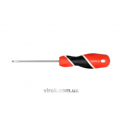 Отвертка плоская YATO SL4 x 150 мм Отвертка плоская YATO SL4 x 150 мм