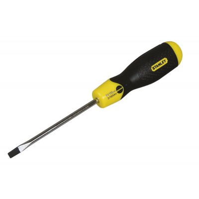 Отвертка плоская STANLEY "Cushion Grip" SL8 x 150 мм