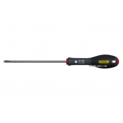 Отвертка плоская STANLEY "FatMax" SL4 x 125 мм Отвертка плоская STANLEY "FatMax" SL4 x 125 мм