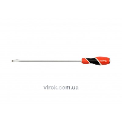 Отвертка плоская ударная YATO SL8 x 300 мм