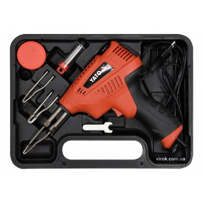 Паяльник импульсный YATO 200 Вт 500°С с аксессуарами