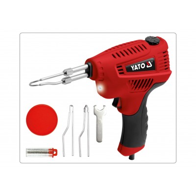 Паяльник импульсный YATO 200 Вт 500°С с аксессуарами