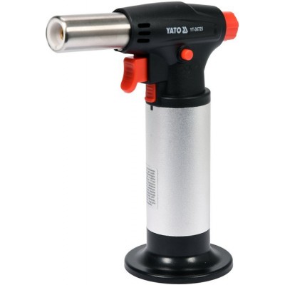 Горелка газовая YATO YT-36725 (200 Вт, с заправочной емкостью, расход 13,1 гр/час) Горелка газовая YATO YT-36725 (200 Вт, с заправочной емкостью, расход 13,1 гр/час)