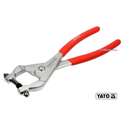 Щипцы для просекания отверстий YATO в металлических листах 0.8 мм 240 мм