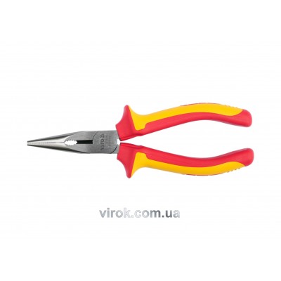 Щипцы диэлектрические прямые удлиненные YATO 160 мм