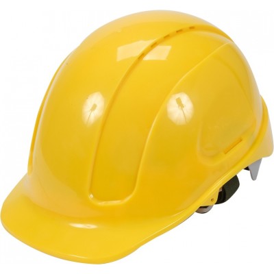 Каска для захисту голови YATO жовта з пластика ABS