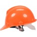 Каска для захисту голови VOREL оранжева з матеріалу HDPE