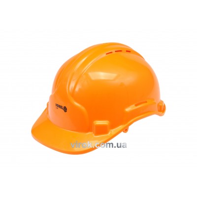 Каска для защиты головы VOREL оранжевая