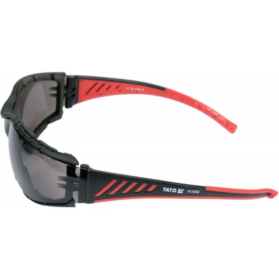 Окуляри захисні YATO відкриті, прозорі, з оправою