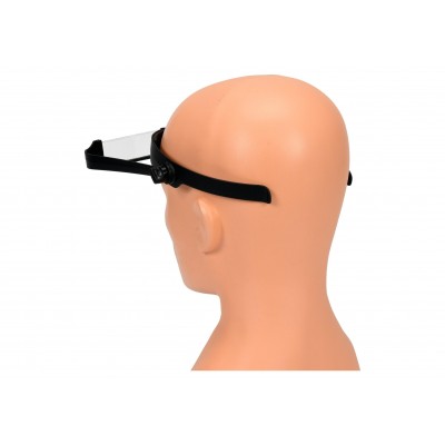 Лупа в пластиковой оправе VOREL с креплением на голову и регулировкой Лупа в пластиковой оправе VOREL с креплением на голову и регулировкой