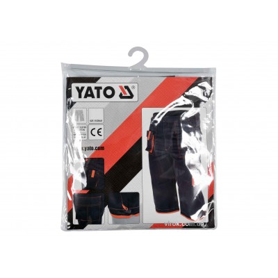Бриджи рабочие YATO размер S 65%- полиэстер 35%- хлопок