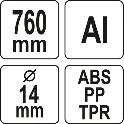 Схватчик мусора ручной FLO 89896 (l= 760 мм, Ø= 14 мм)