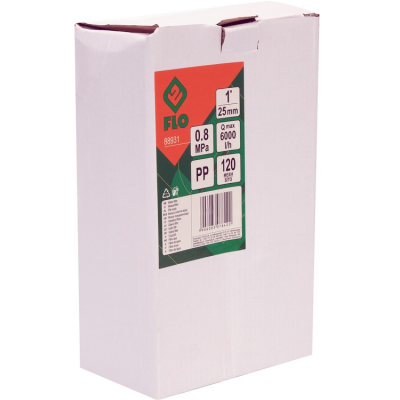 Фильтр водяной для оросительных систем FLO 88931 (присоединение- 1", фильтр- 120 мкм, 0,8 MPa) Фильтр водяной для оросительных систем FLO 88931 (присоединение- 1", фильтр- 120 мкм, 0,8 MPa)