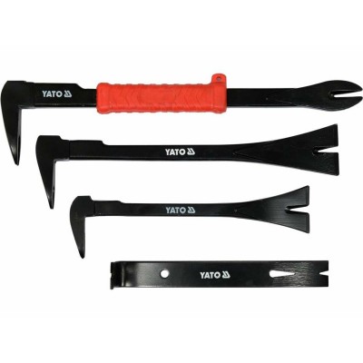 Набір ломів- цвяходерів YATO 4 шт., l= 180/2000/250/300 мм