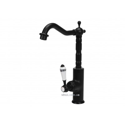 Смеситель для кухонной мойки FALA RETRO BLACK 2 75835