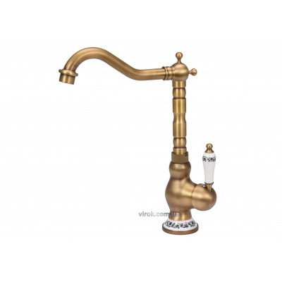 Смеситель для кухонной мойки FALA RETRO BRONZE 4 75833