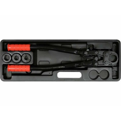 Пресс-клещи для труб PEX-AL.-PEX и PERT YATO l=42 см, развод губ-25 мм. с насадкой U-тип 16/20/26 мм Пресс-клещи для труб PEX-AL.-PEX и PERT YATO l=42 см, развод губ-25 мм. с насадкой U-тип 16/20/26 мм