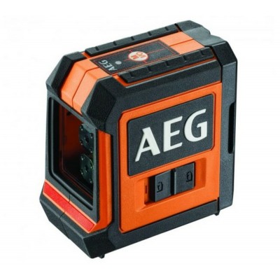 Нівелір лазерний AEG; дальність- 15 м, точність- 0,3 мм/1м, гориз. і вертик. червоні промені