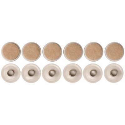 Прокладки пластикові VOREL фільцеві на штифт. 22 мм. Набір 12шт [16/288] (DW)