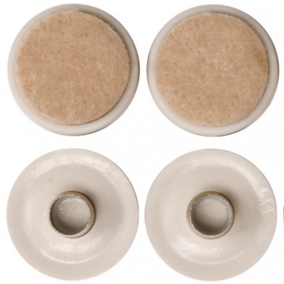 Прокладки пластикові VOREL фільцеві на штифт. 37 мм. Набір 4шт [16/288]