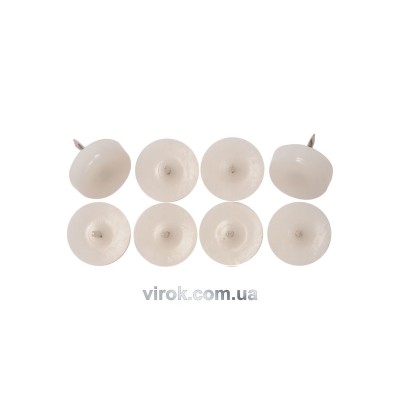 Прокладки пластикові VOREL на цвях. 25 мм. Набір 8шт (DW)