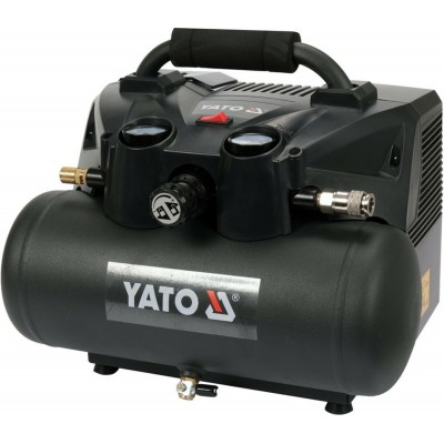 Компресор акумуляторний,YATO 36В (2х18В),800Вт,тиск≤ 8Bar,под.повіт-98л/хв,ресив-6л(БЕЗ АКУМУЛЯТОРА)