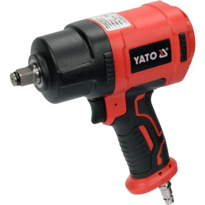 Гайковерт ударний пневматичний YATO : квадрат 1/2, F=1560 Nm, спожив. повітря- 184 л/хв Гайковерт ударний пневматичний YATO : квадрат 1/2, F=1560 Nm, спожив. повітря- 184 л/хв