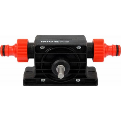 Насос для воды с приводом от дрели YATO YT-89000 (держатель 8 мм, продукт.- 2.4 м³/час, высота подачи 3 м) Насос для воды с приводом от дрели YATO YT-89000 (держатель 8 мм, продукт.- 2.4 м³/час, высота подачи 3 м)